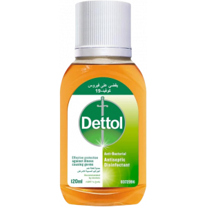DETTOL ANTISEPTIC DISINFECTANT LIQUID 120 ML